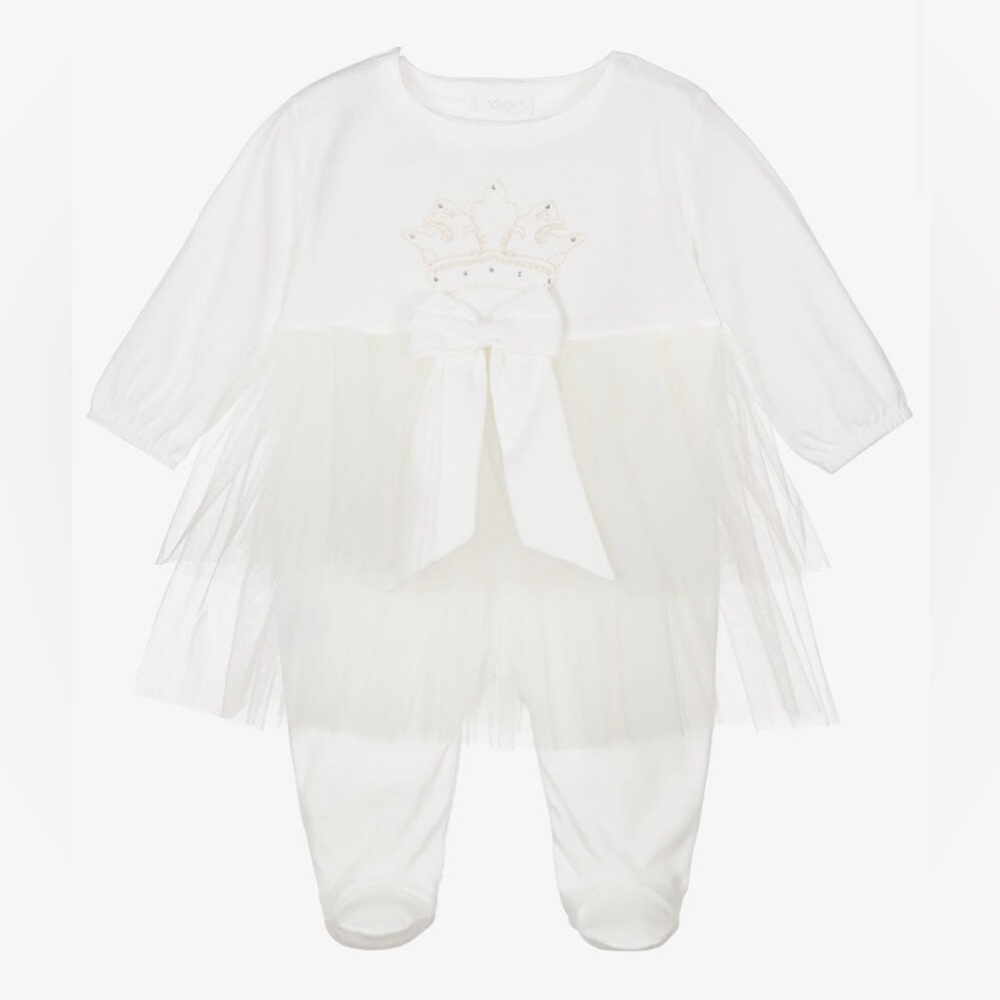•Sofija• Babygrow-Babysuit With Feet-Tutu